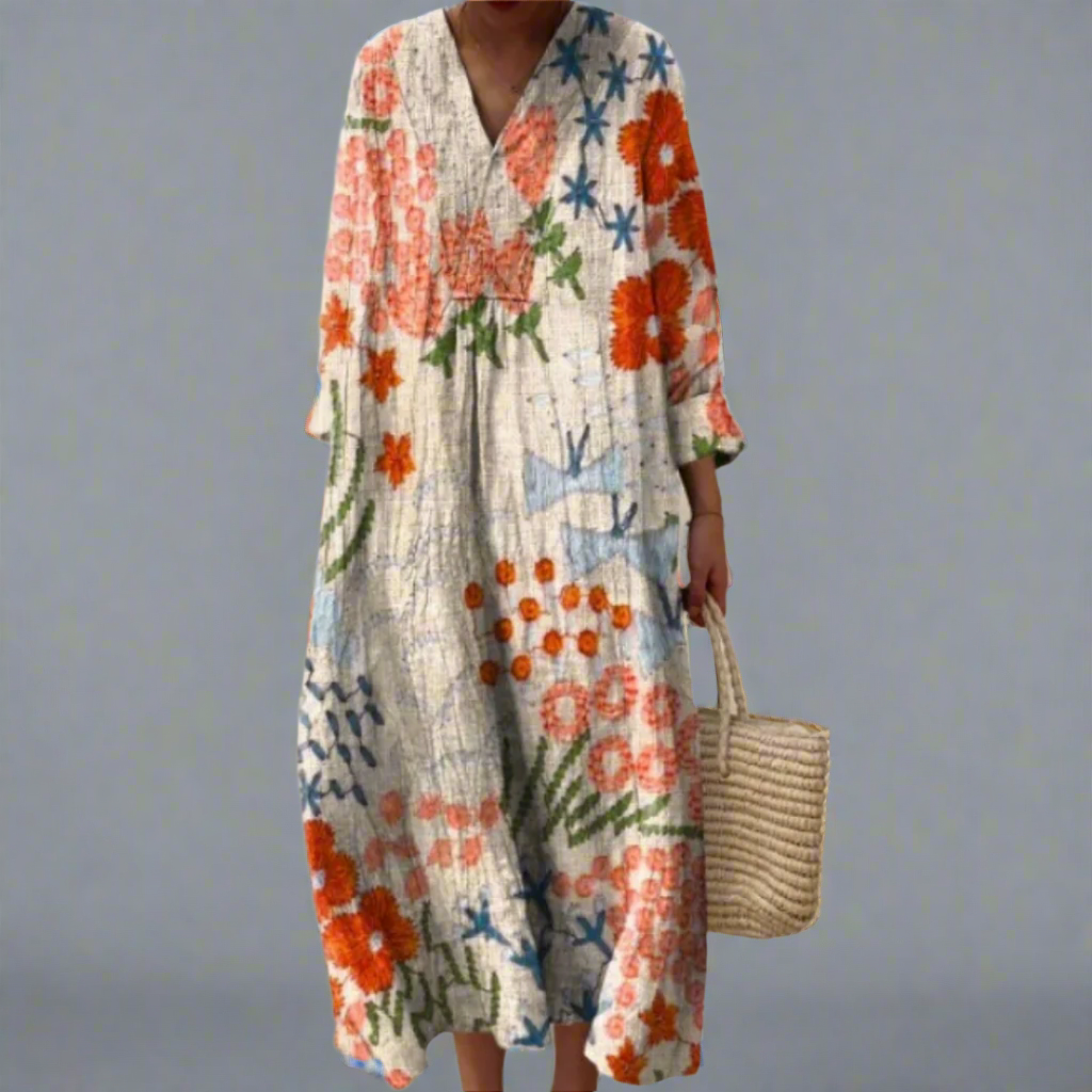 Helen | Relaxed Floral Dress
