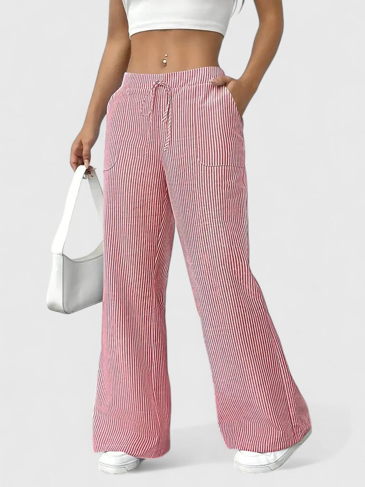 Birgit™ – Comfortable Wide Pants with Elegant Details
