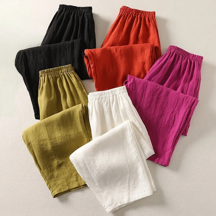 Amy™ - Casual Trousers | Light, Natural, and Elegant
