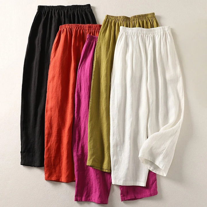 Amy™ - Casual Trousers | Light, Natural, and Elegant