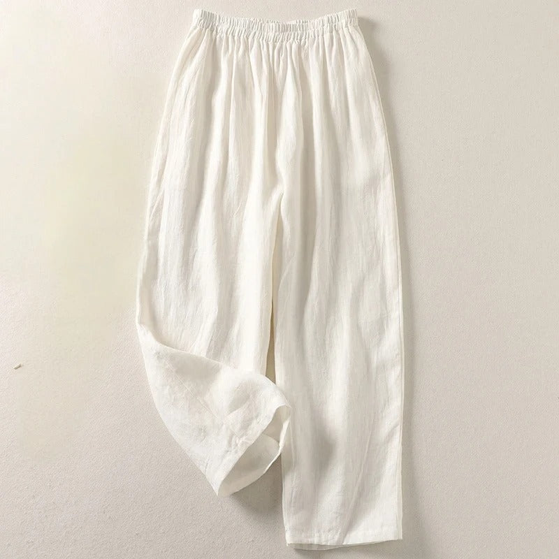 Amy™ - Casual Trousers | Light, Natural, and Elegant