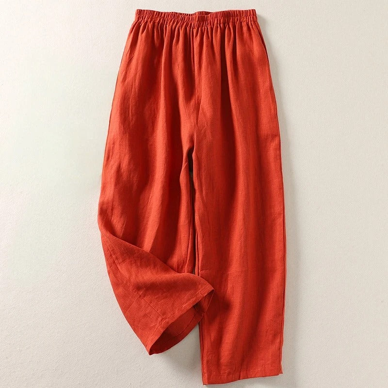 Amy™ - Casual Trousers | Light, Natural, and Elegant