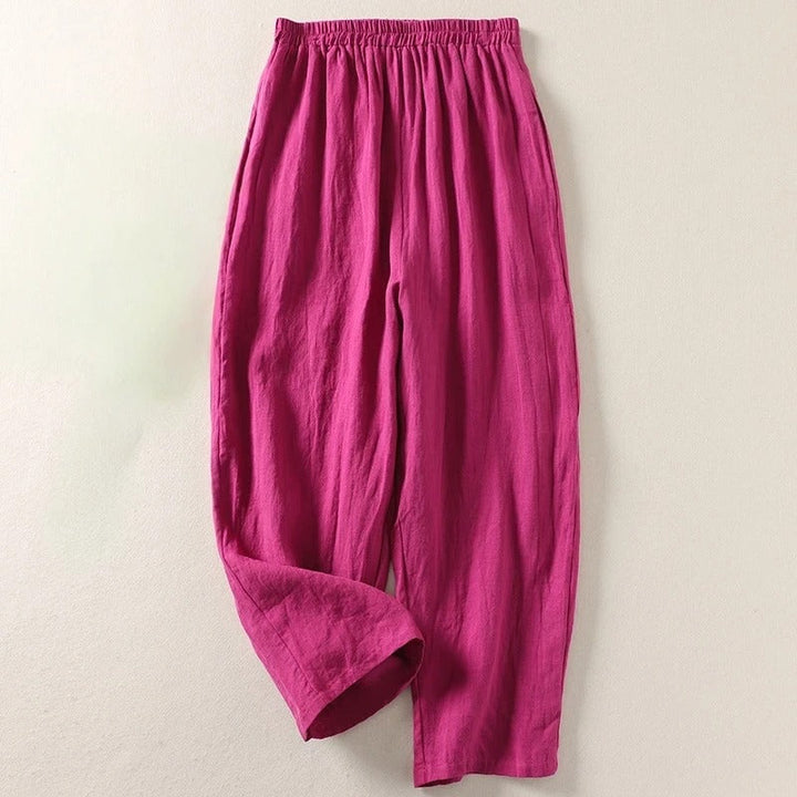Amy™ - Casual Trousers | Light, Natural, and Elegant