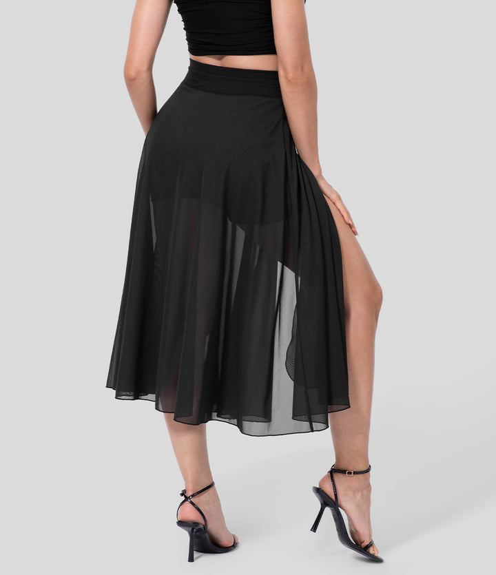 Rosalie™ - High Waist 2-in-1 Skirt