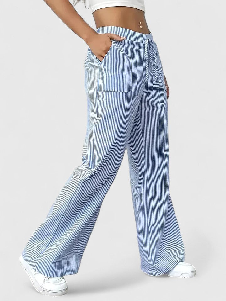 Birgit™ – Comfortable Wide Pants with Elegant Details
