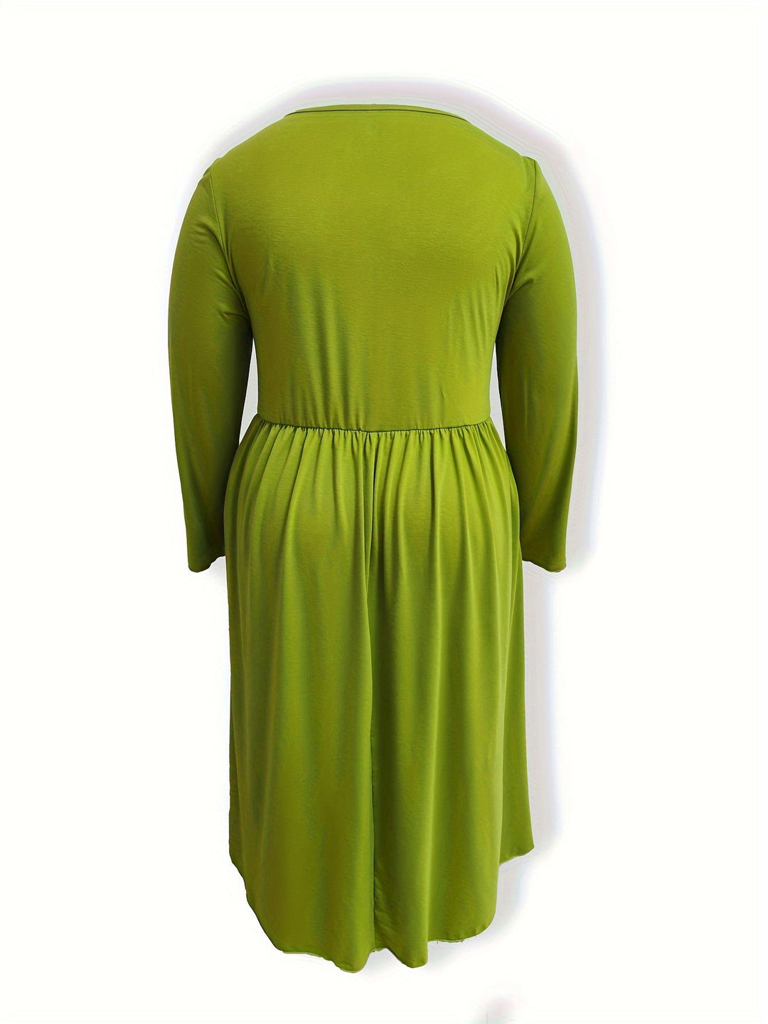 Lucile™-PLUS SIZE-Long Sleeve Dress