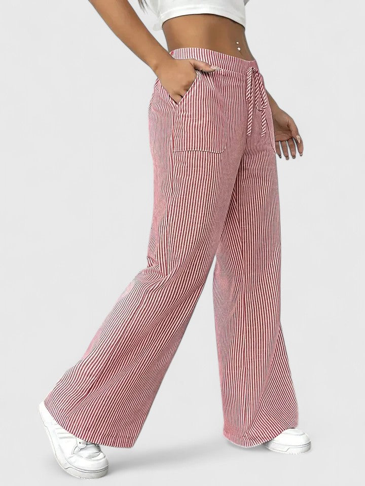 Birgit™ – Comfortable Wide Pants with Elegant Details
