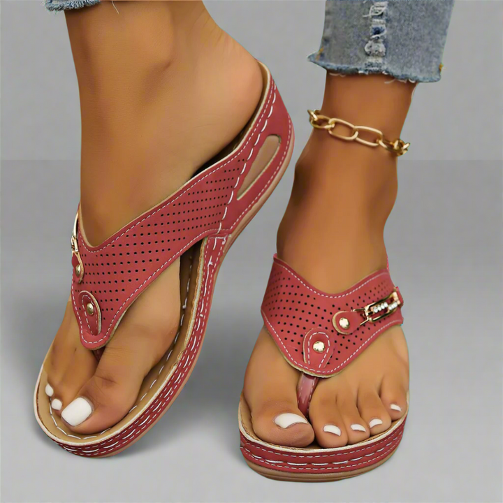 Mira | Retro Sandals  with Arch Support
