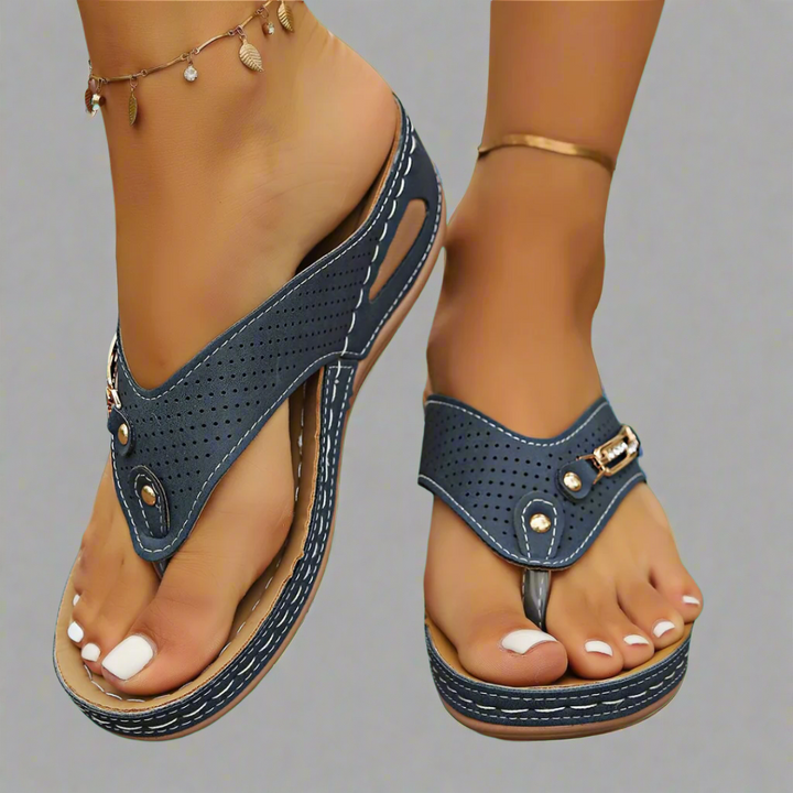 Mira | Retro Sandals  with Arch Support