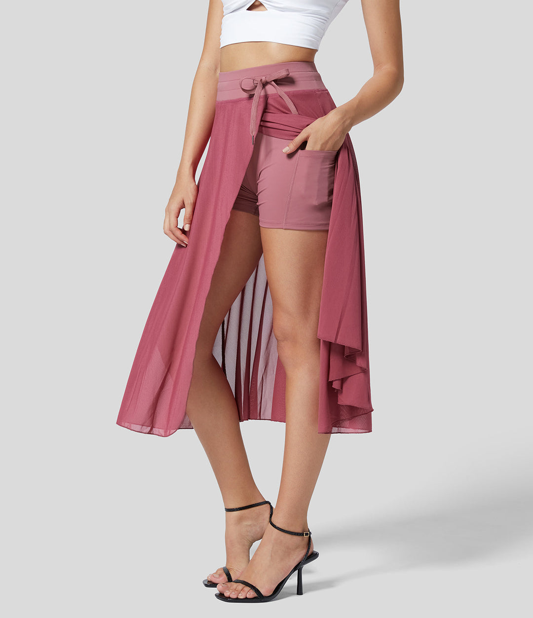 Rosalie™ - High Waist 2-in-1 Skirt
