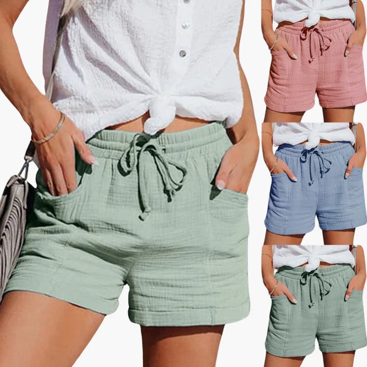 Chiara™ - Relaxed Shorts with Pockets