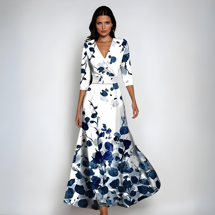 Eliza™ | Elegant Floral Dress Feel Confident
