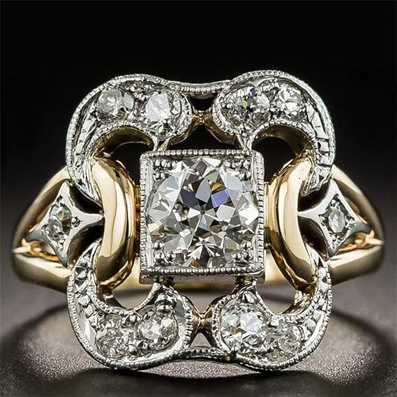 Luciara™ - Starlight Flower Ring