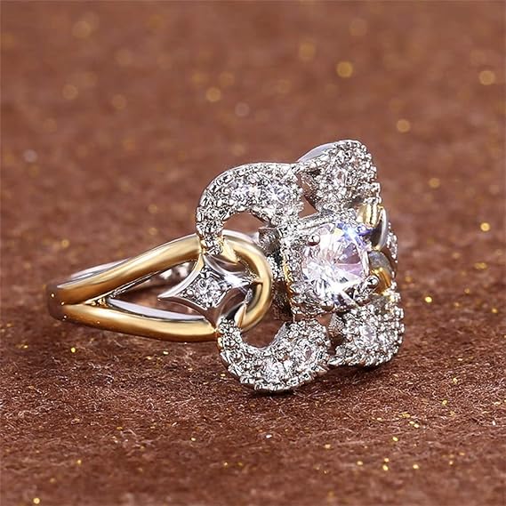 Luciara™ - Starlight Flower Ring