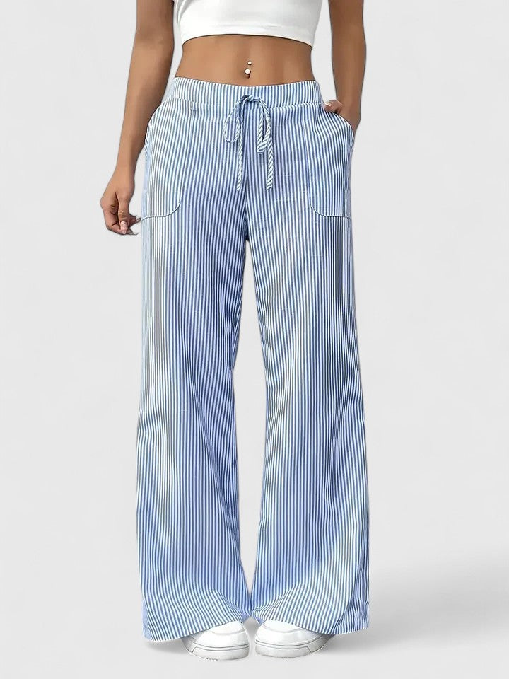 Birgit™ – Comfortable Wide Pants with Elegant Details