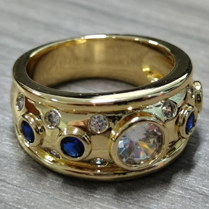 Celesta™ - Glowing Sapphire Ring
