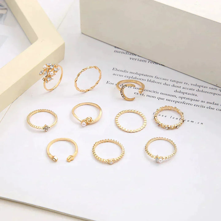 Lorea™ - Celestial Elegance Ring Set