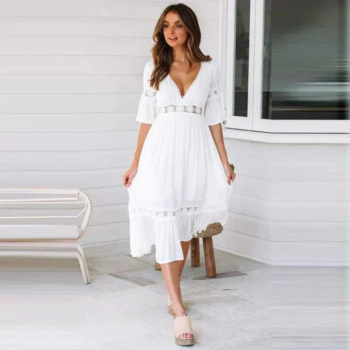 Danielle™ | Long Lace Dress