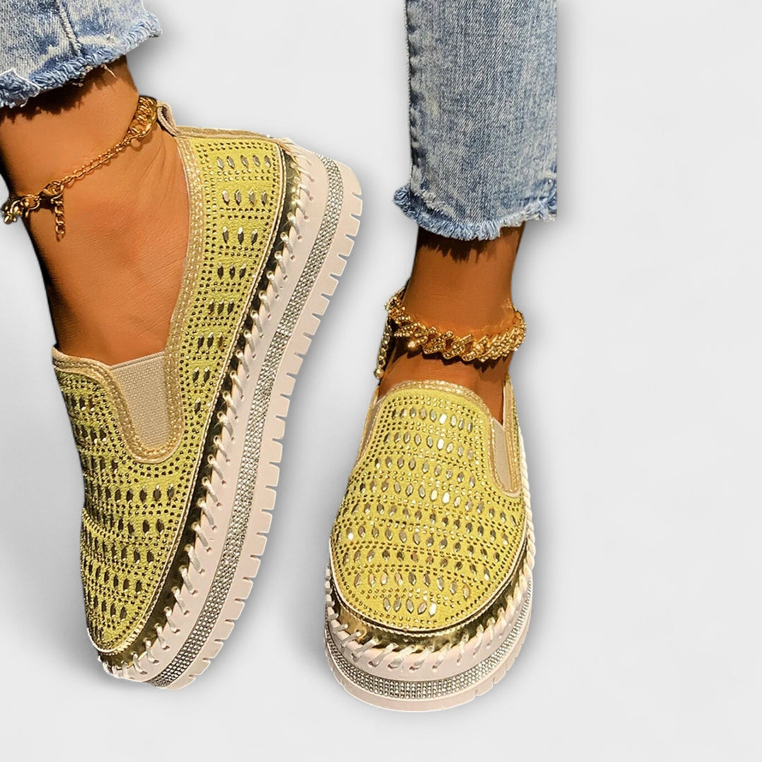 Thalia – Round Toe Comfortable Platform Loafers