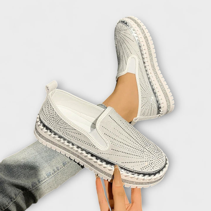 Sable – Crystal Gemstone Decorated Shoes