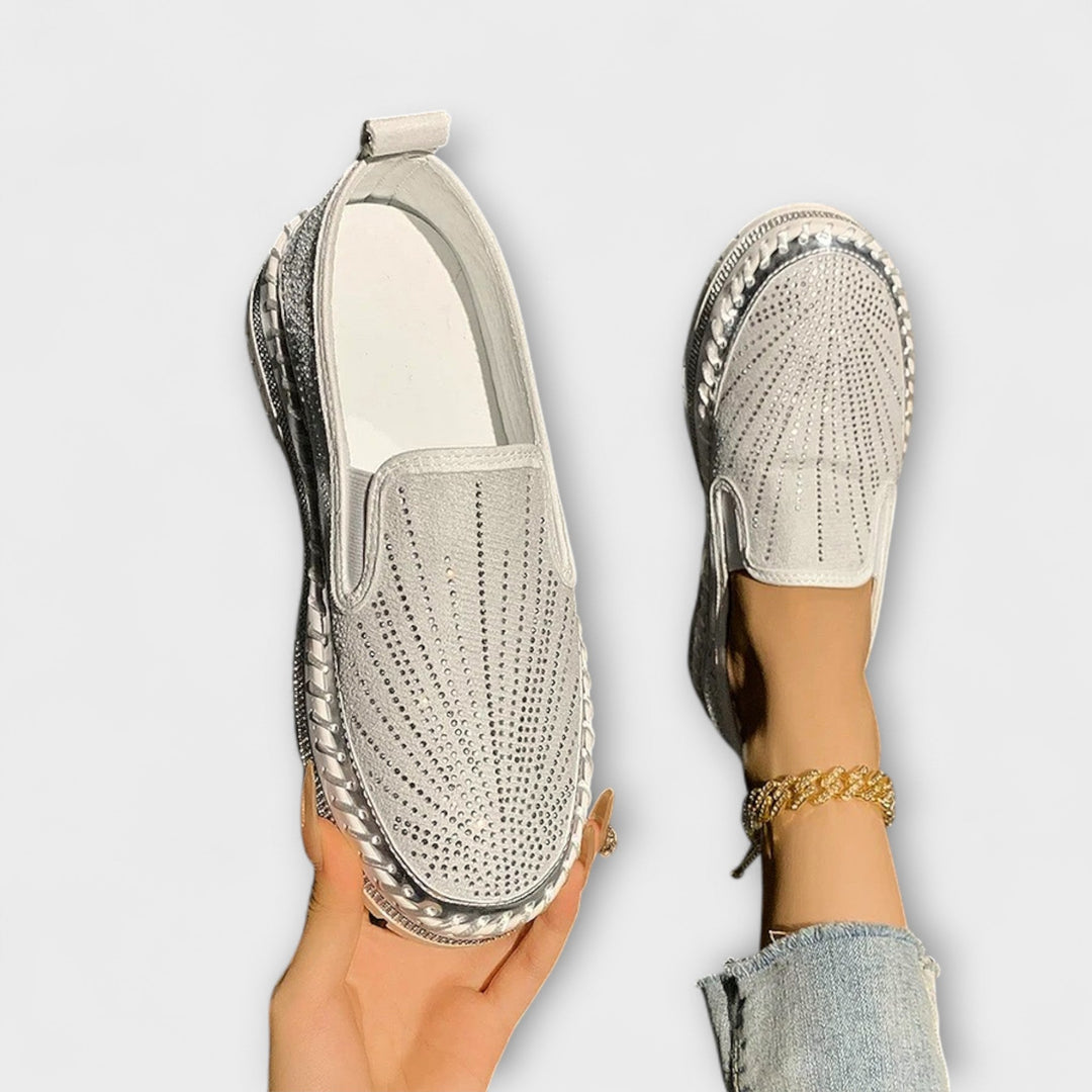 Sable – Crystal Gemstone Decorated Shoes