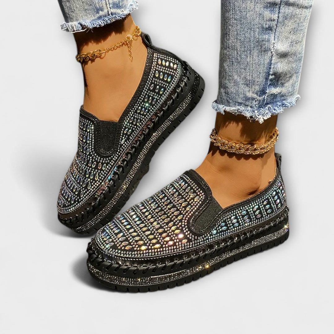 Thalia – Round Toe Comfortable Platform Loafers