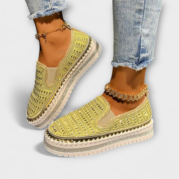 Thalia – Round Toe Comfortable Platform Loafers