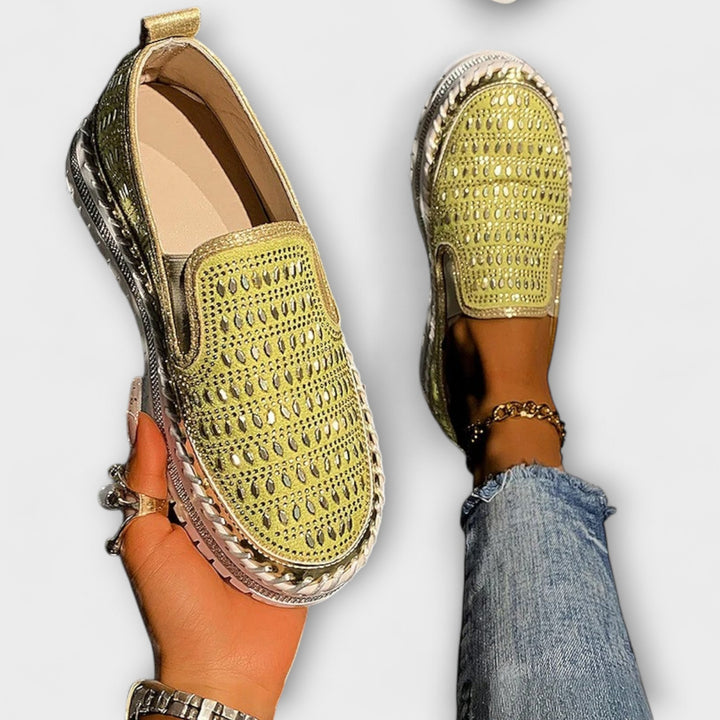 Thalia – Round Toe Comfortable Platform Loafers