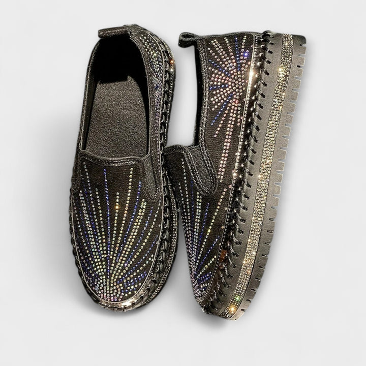 Sable – Crystal Gemstone Decorated Shoes
