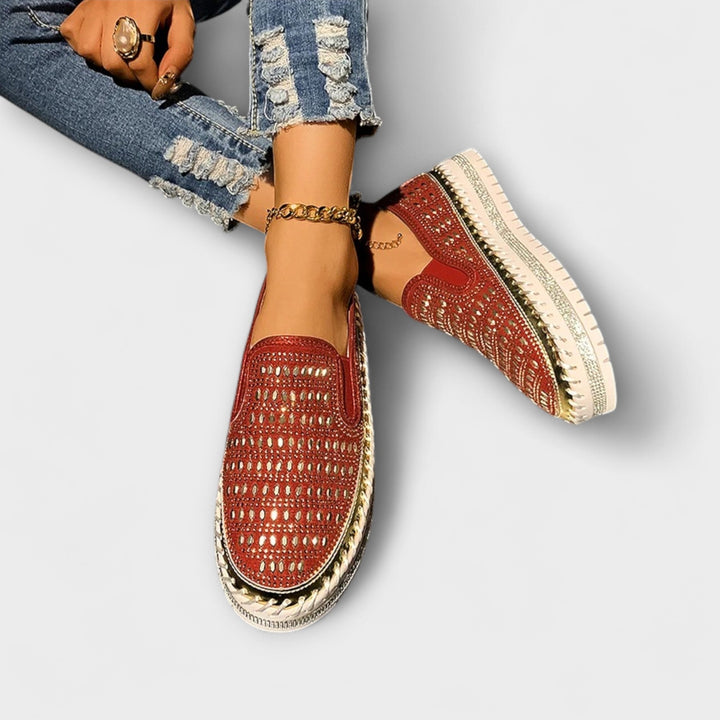 Thalia – Round Toe Comfortable Platform Loafers