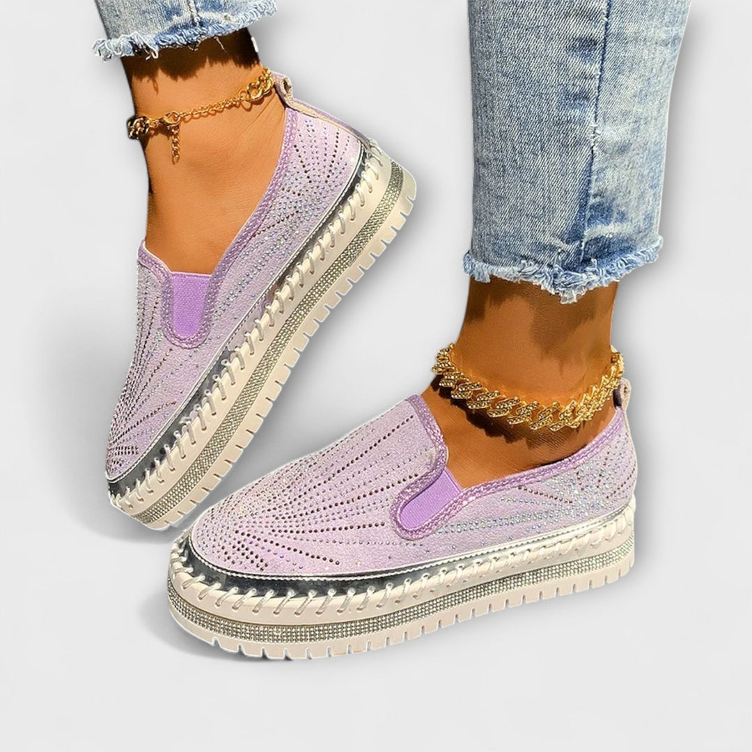 Sable – Crystal Gemstone Decorated Shoes