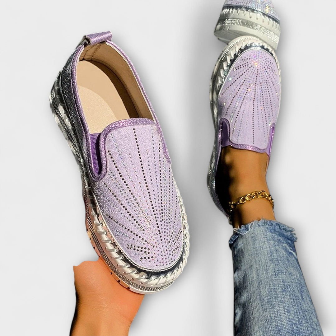 Sable – Crystal Gemstone Decorated Shoes