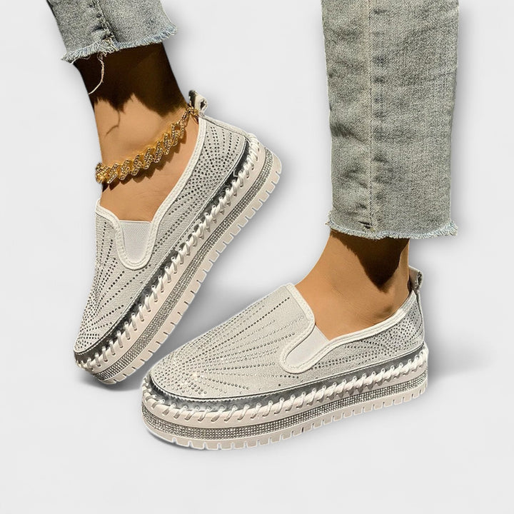 Sable – Crystal Gemstone Decorated Shoes