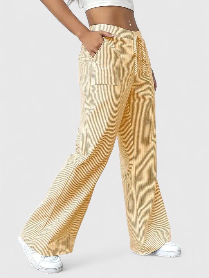 Birgit™ – Comfortable Wide Pants with Elegant Details