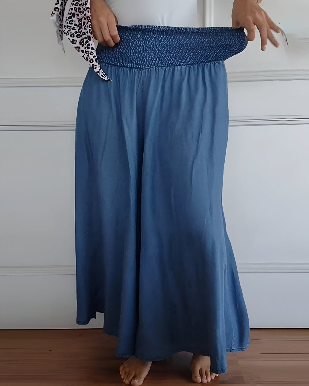 Éléonore™ - Elastic Fashionable Loose Pants with Pockets