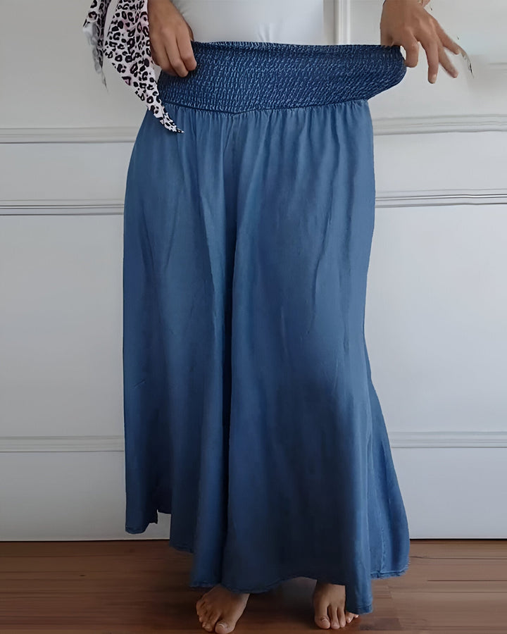 Éléonore™ - Elastic Fashionable Loose Pants with Pockets