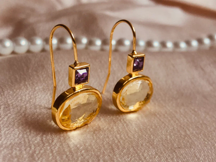 Zanya™ - Majestic Gemstone Earrings
