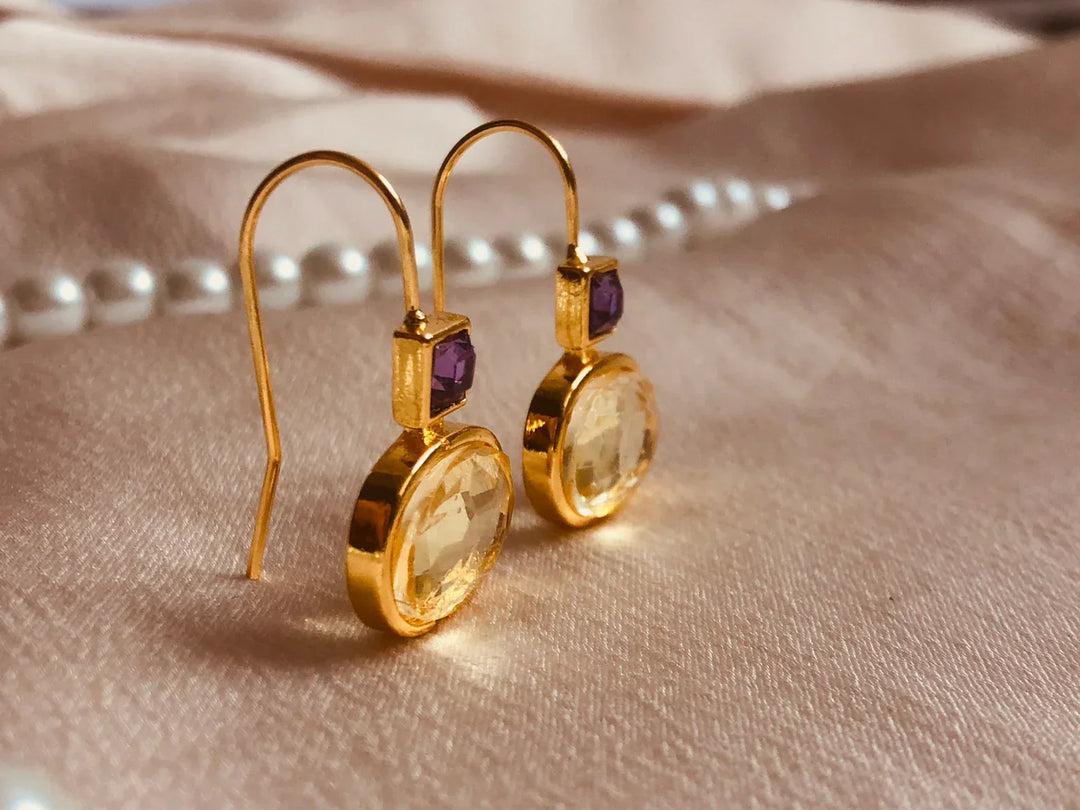 Zanya™ - Majestic Gemstone Earrings