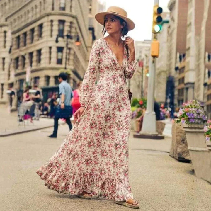 Elina™ | Maxi Dress in Ibiza Style