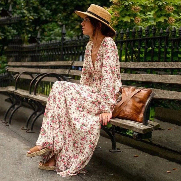 Elina™ | Maxi Dress in Ibiza Style