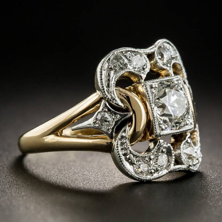 Luciara™ - Starlight Flower Ring