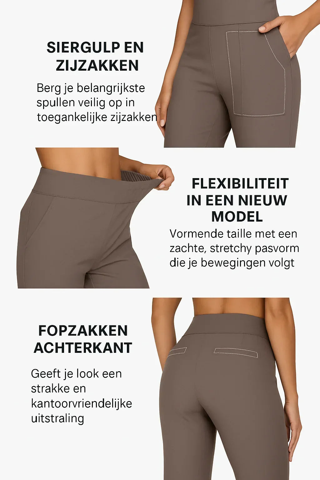 Vervéa™ – Comfortable Stretch Pants for Every Woman