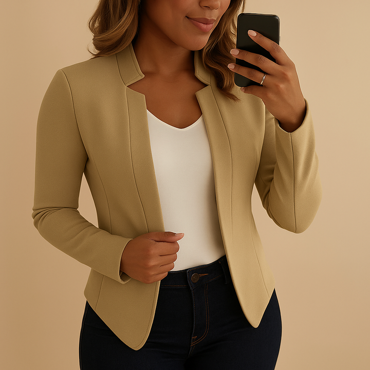Rive™ | Lightweight Women's Blazer with Lapel Collar