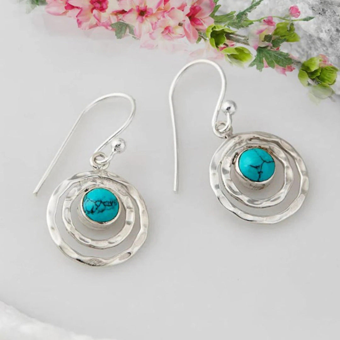 Lanura™ - ethereal circle earrings