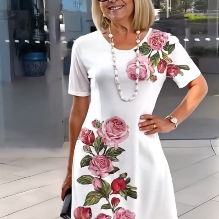 Josina™ - Summer Dress with Floral Print