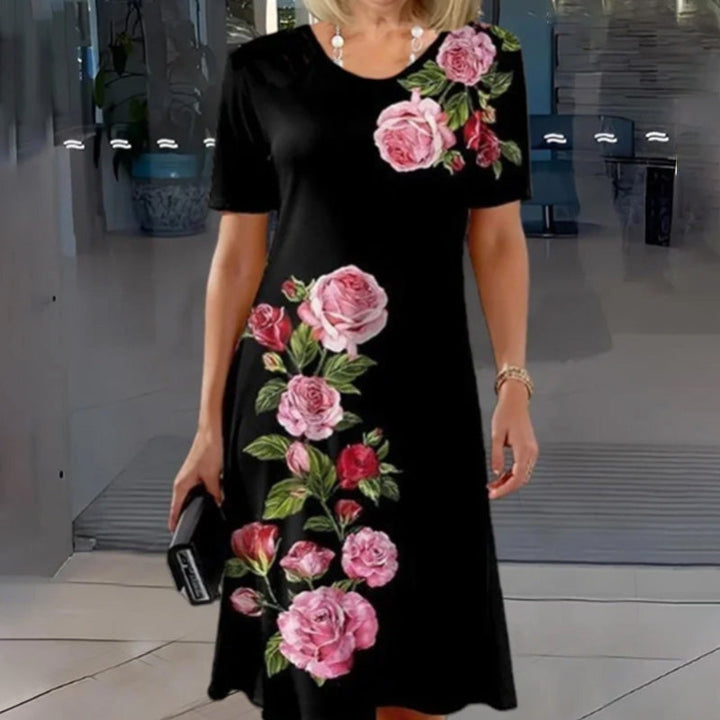 Josina™ - Summer Dress with Floral Print