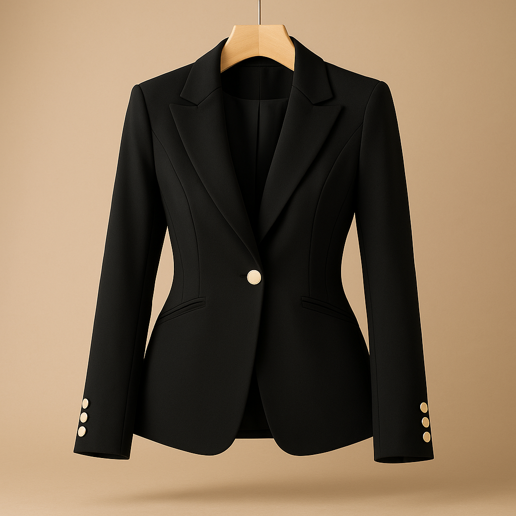 Rive™ | Elegant Women's Blazer with Lapel Collar