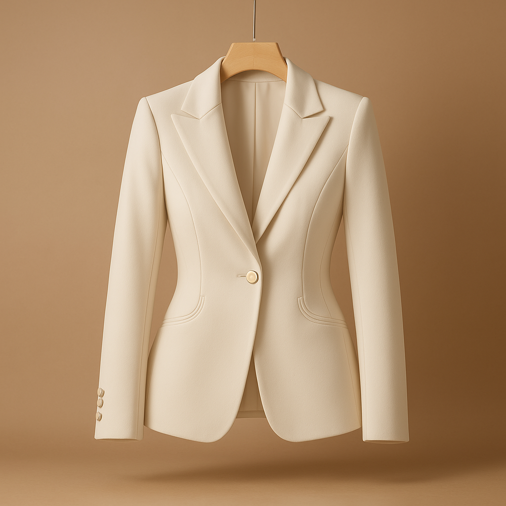 Rive™ | Elegant Women's Blazer with Lapel Collar